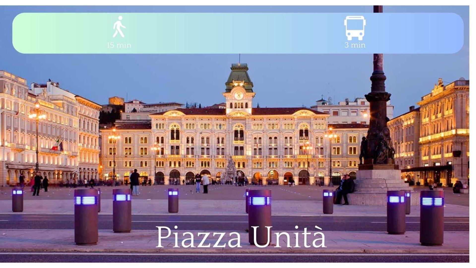 Jr Suite Premium - Terrace - Wi-Fi - Public Parking Trieste Eksteriør billede